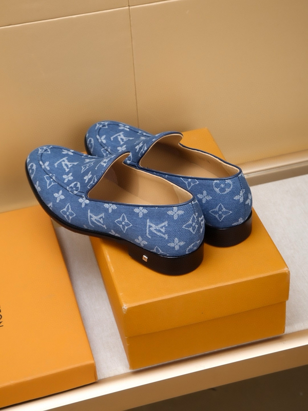 ルイヴィトン靴角部分ディテール